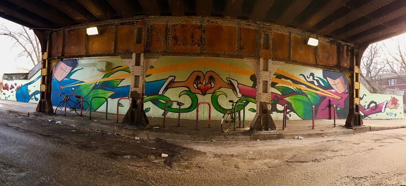 mural in Chicago by artist Melon James.
