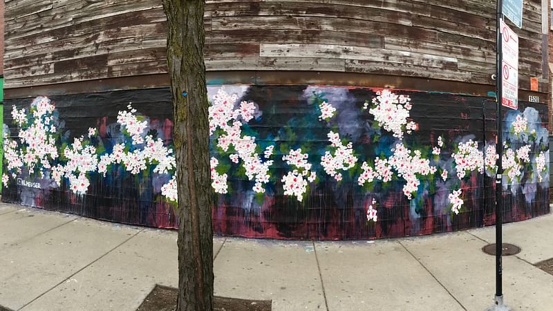 mural in Chicago by artist Katie Meuser.