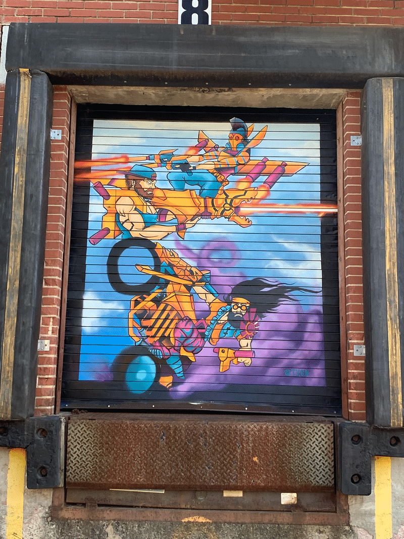 mural in Charlotte by artist Tucker Sward.