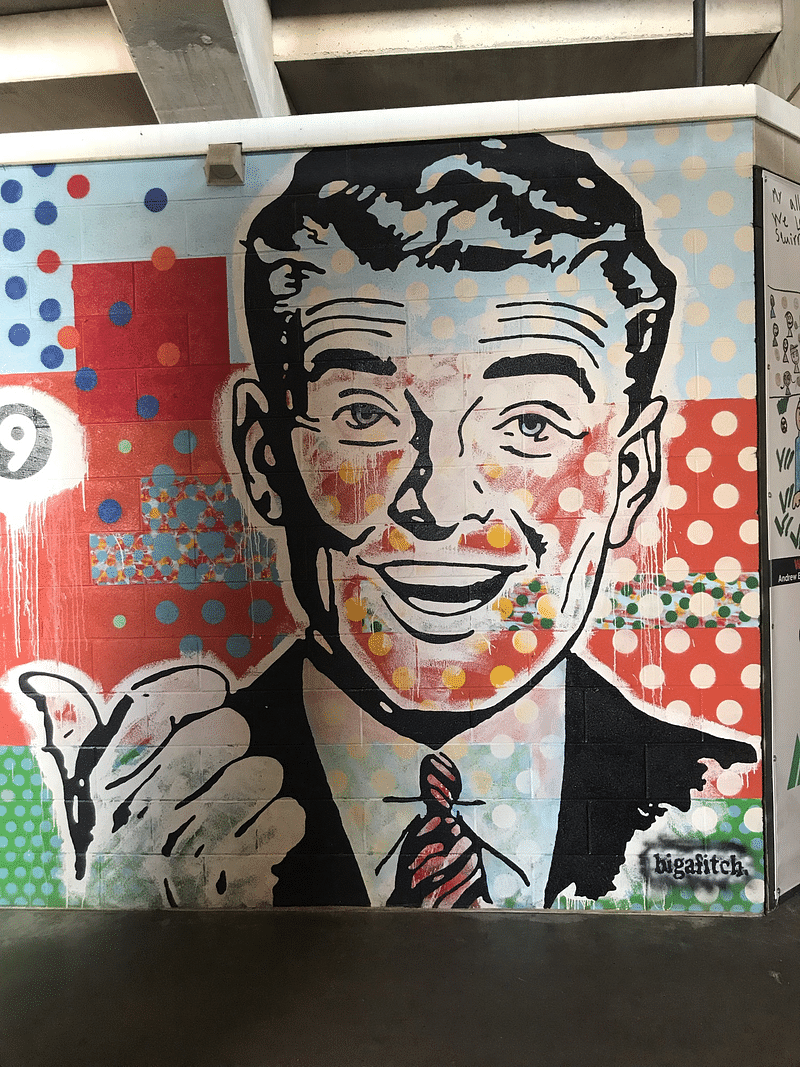 mural in Richmond by artist Austin Fitch.