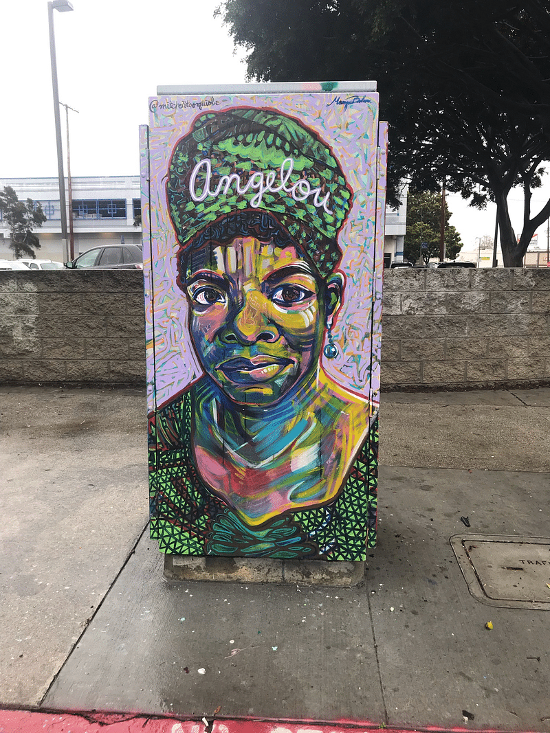 mural in Los Angeles by artist unknown.