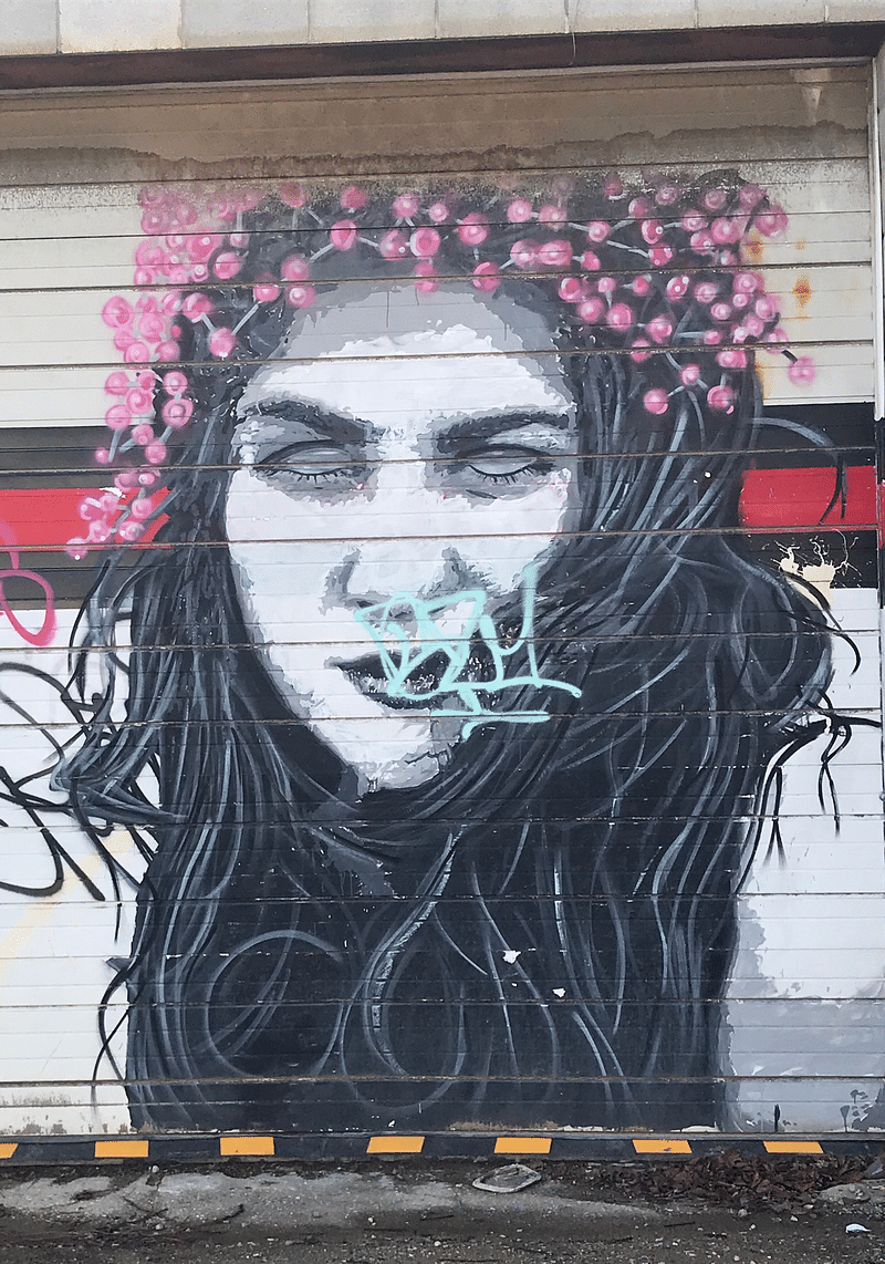 mural in Richmond by artist Nils Westergard.