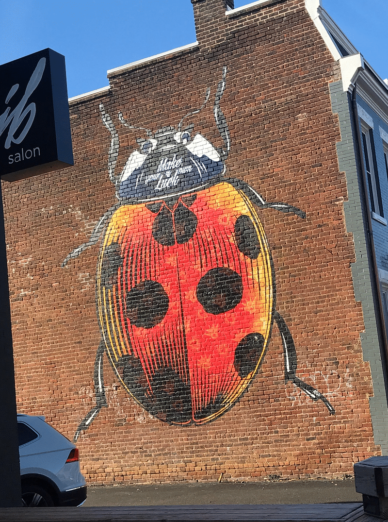 mural in Richmond by artist ASVP.
