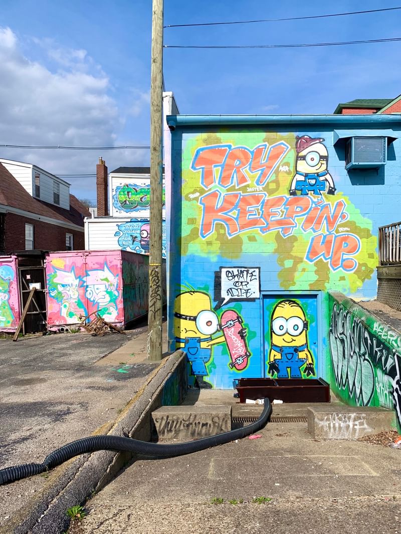 mural in Louisville by artist unknown.