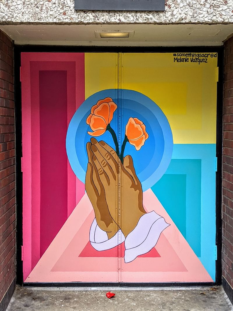 mural in Chicago by artist Melanie Vazquez.