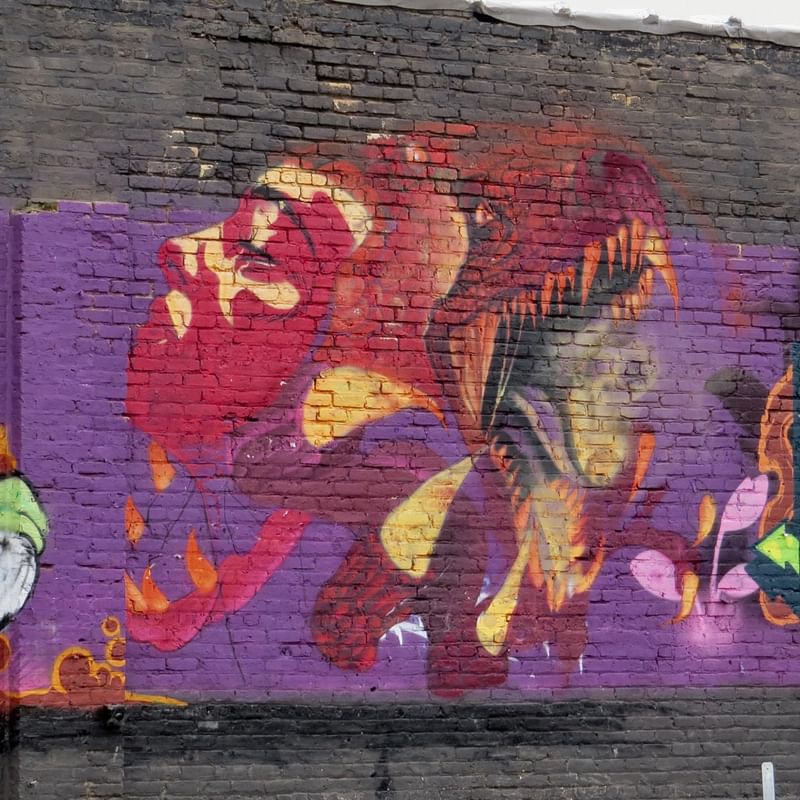mural in Chicago by artist unknown.