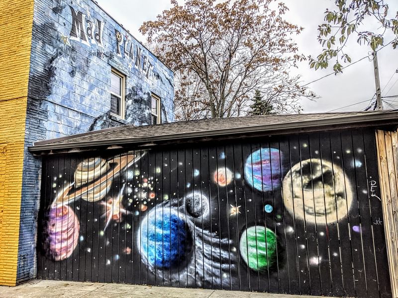 mural in Milwaukee by artist unknown.