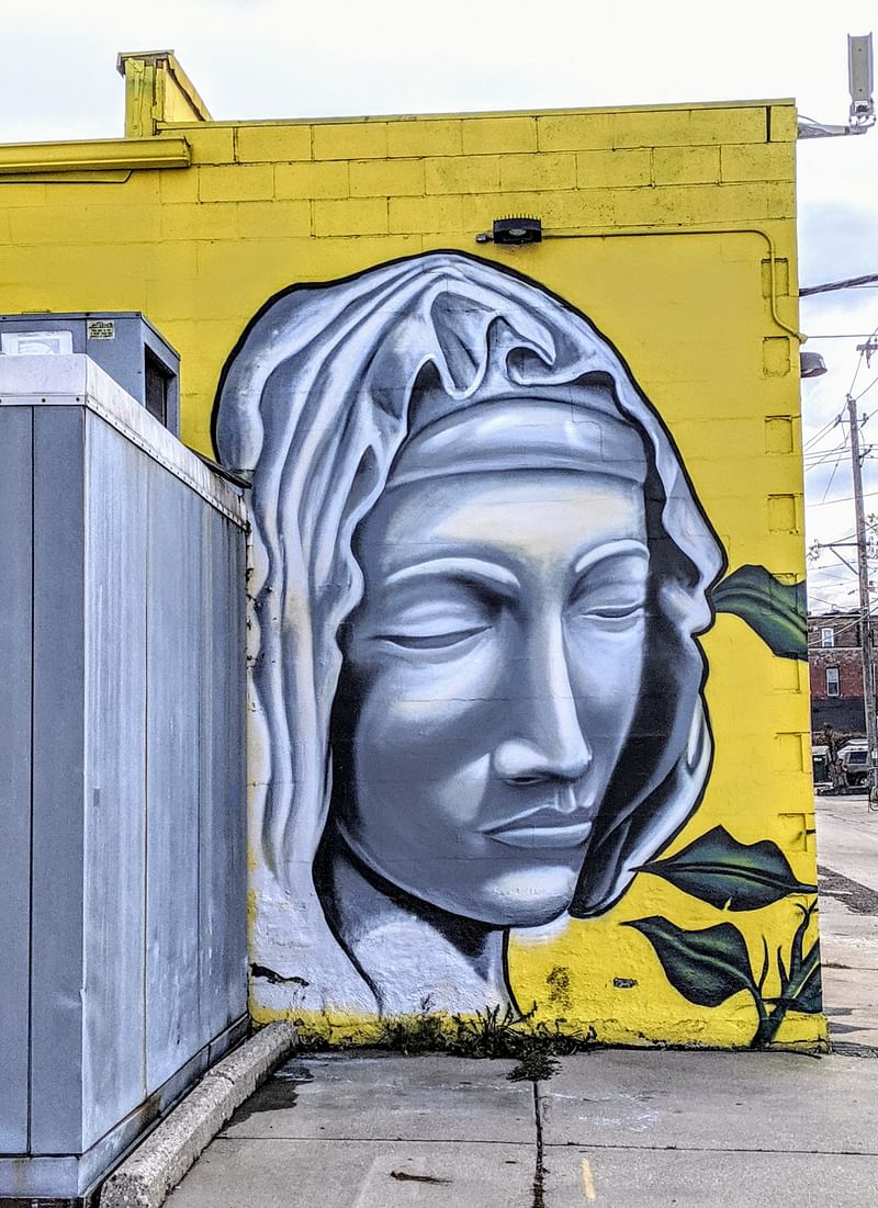 mural in Milwaukee by artist unknown.