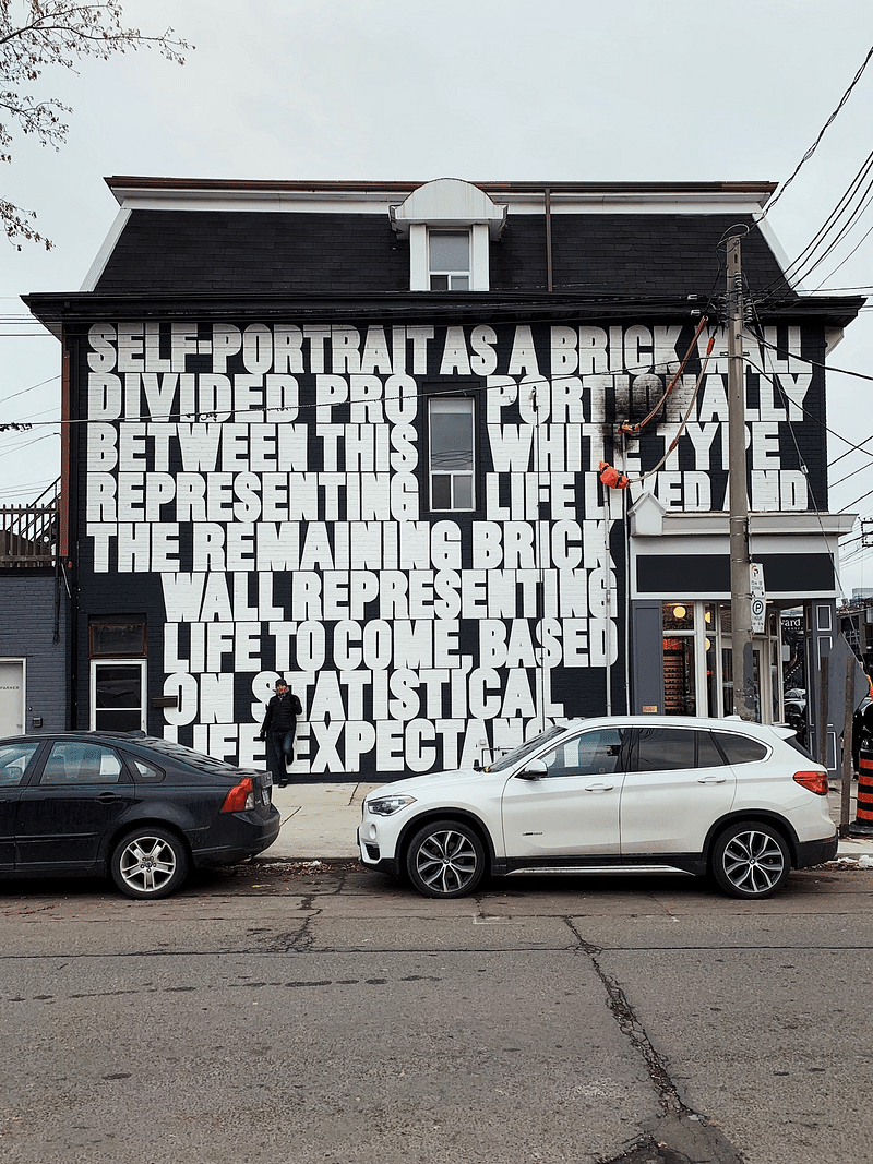mural in Toronto by artist unknown.