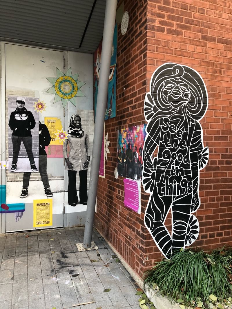 mural in Chicago by artist Zor Zor Zor.