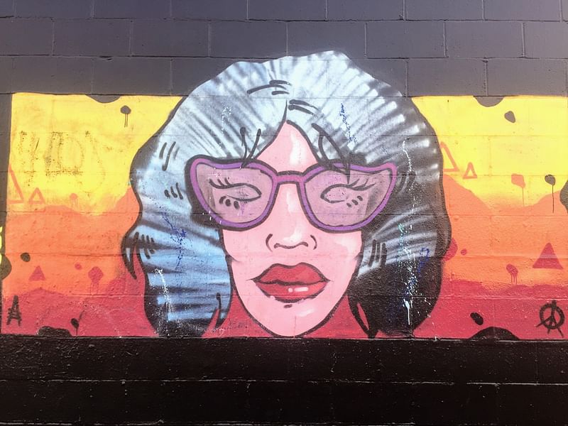 mural in Los Angeles by artist unknown.
