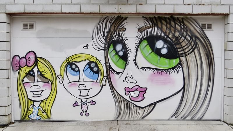 mural in Chicago by artist Sand One.