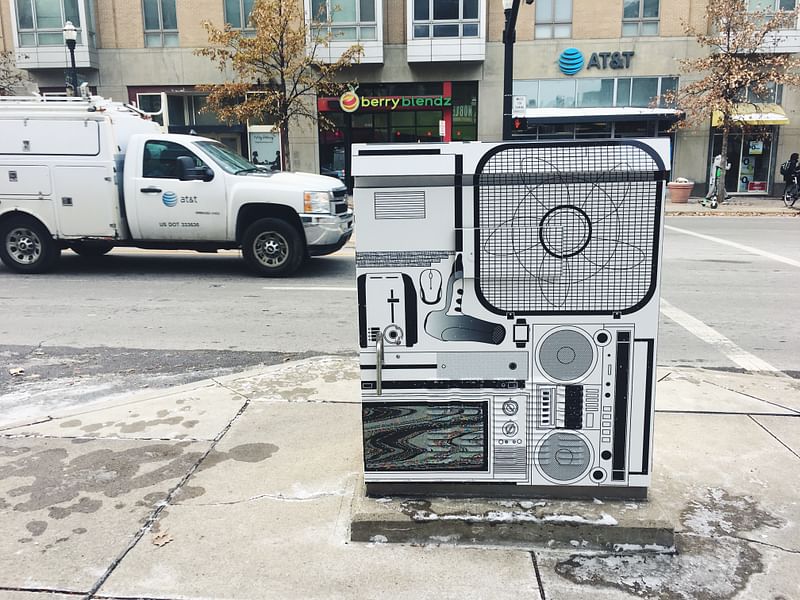 mural in Columbus by artist unknown.