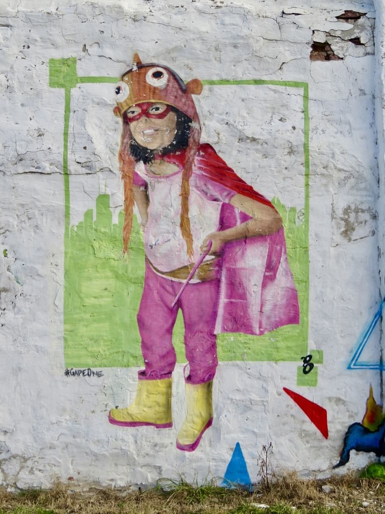 mural in Chicago by artist Gape One.
