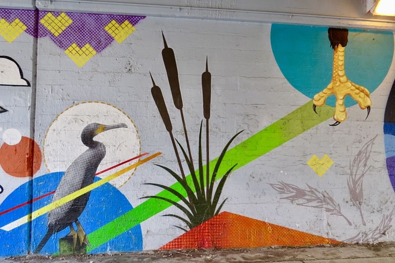 mural in Chicago by artist Chris Silva.