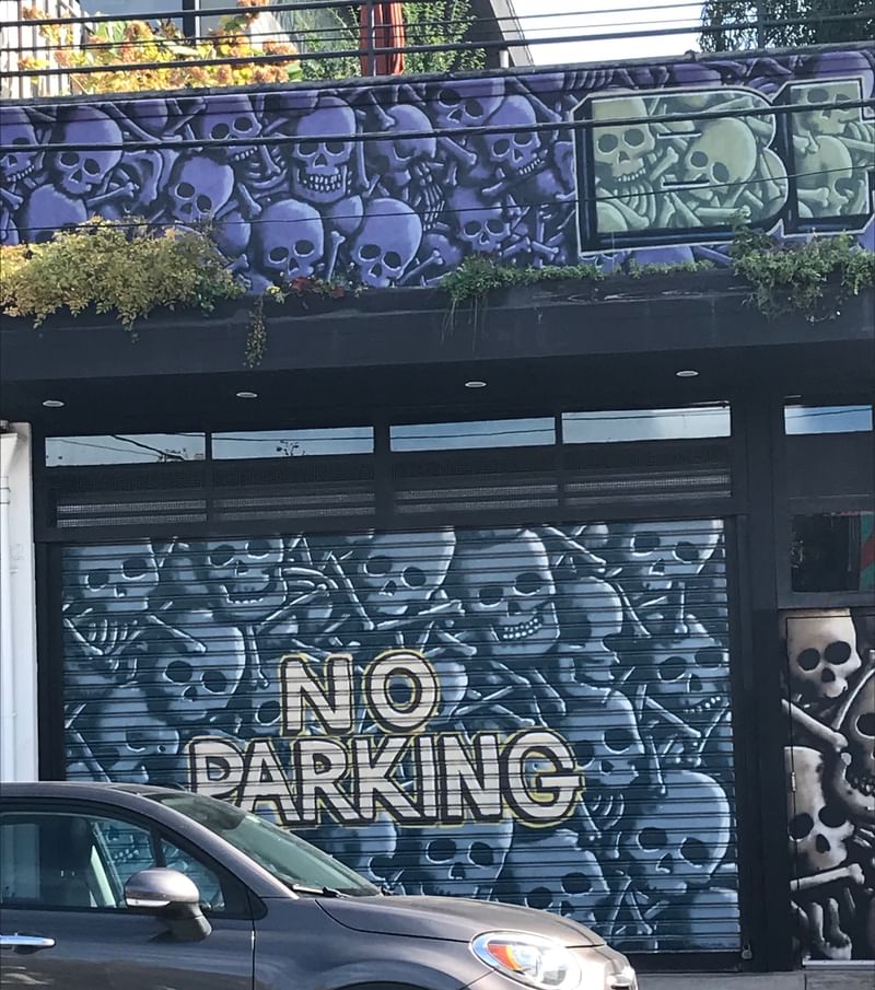 mural in Brooklyn by artist unknown.