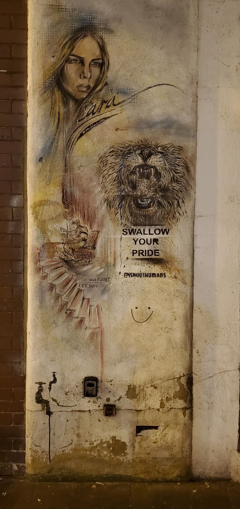 mural in London by artist unknown.