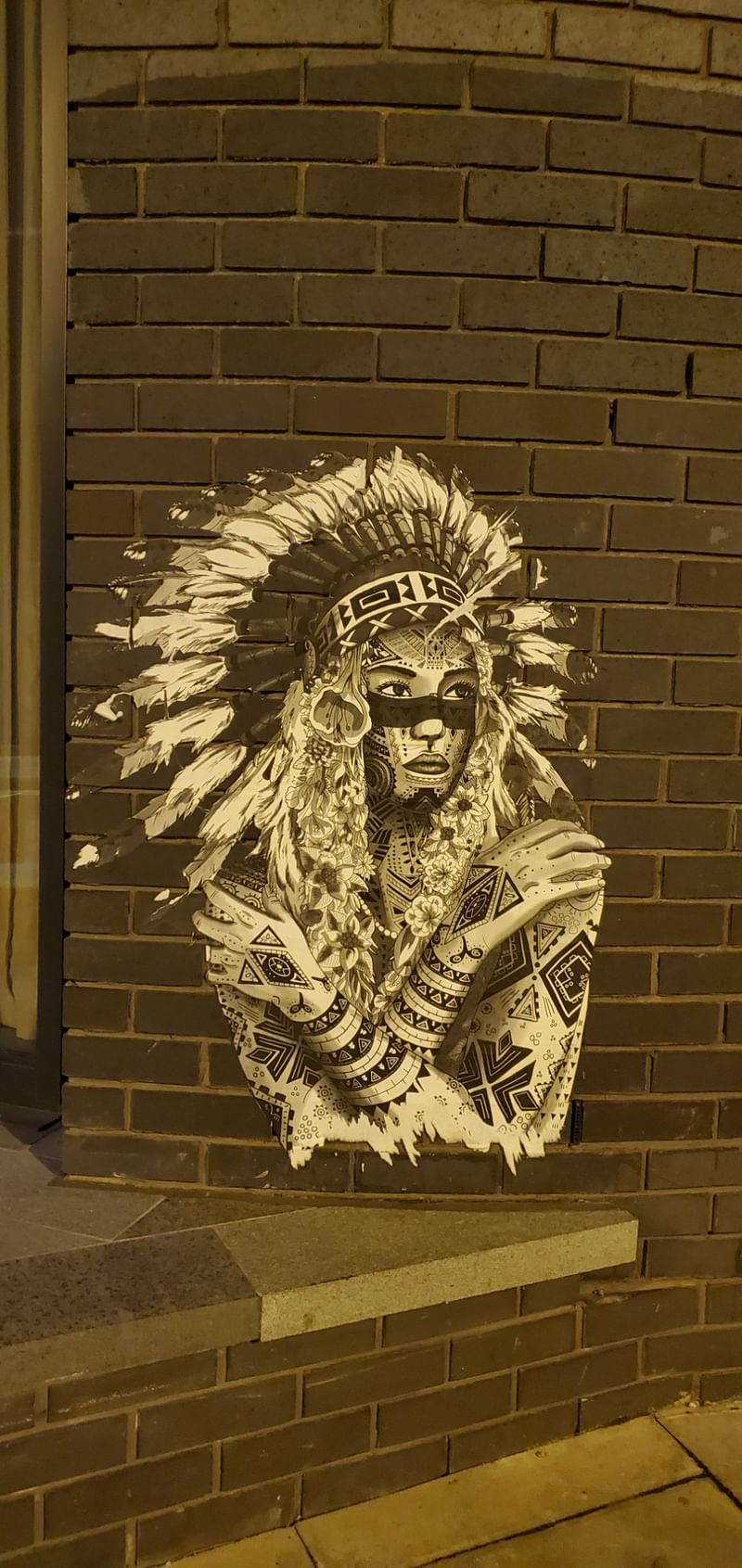 mural in London by artist unknown.