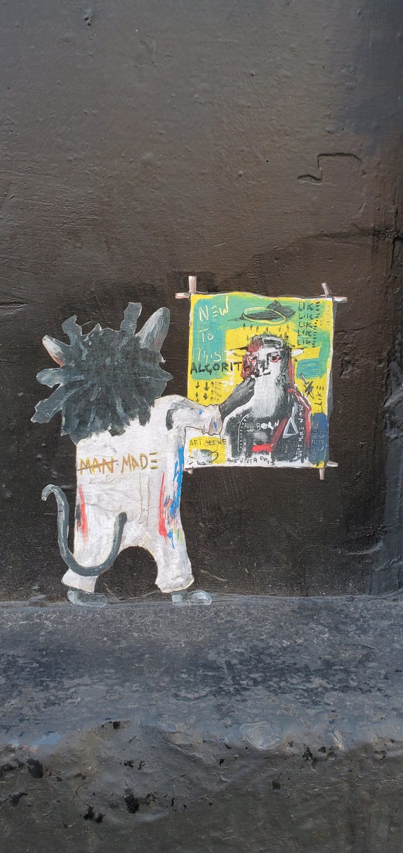 mural in London by artist unknown.