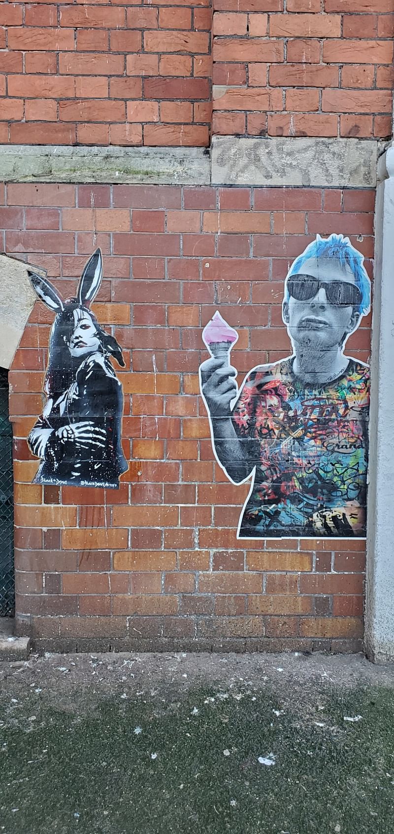 mural in London by artist unknown.
