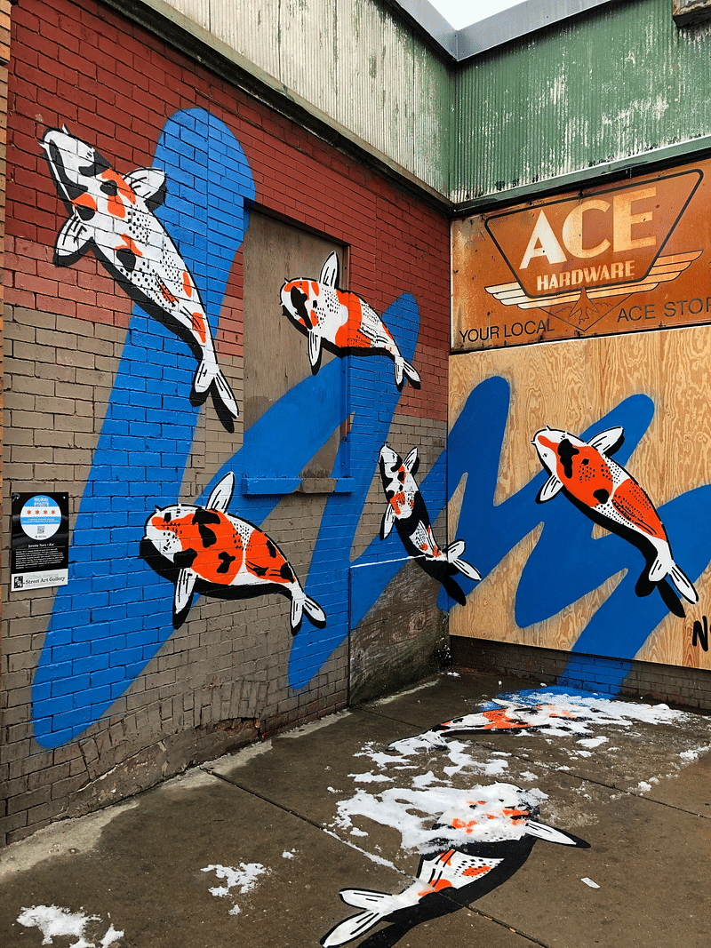 mural in Chicago by artist Jeremy Novy.