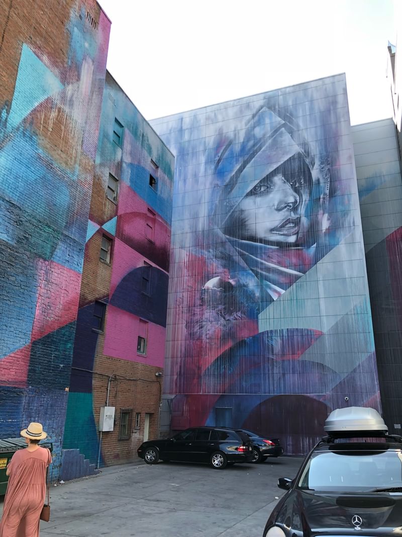 mural in Sacramento by artist Christina Angelina.