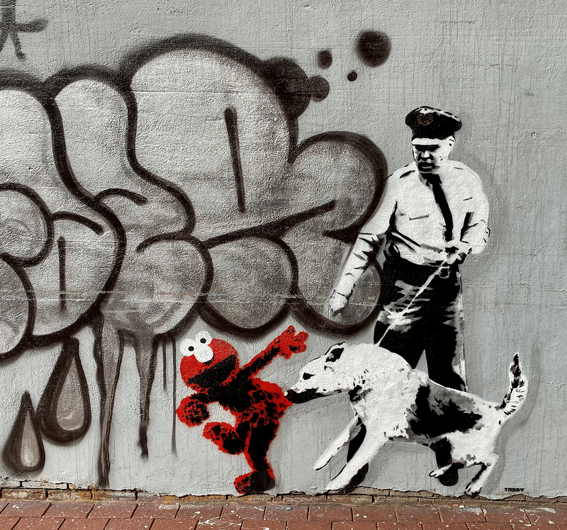 mural in Washington by artist unknown.