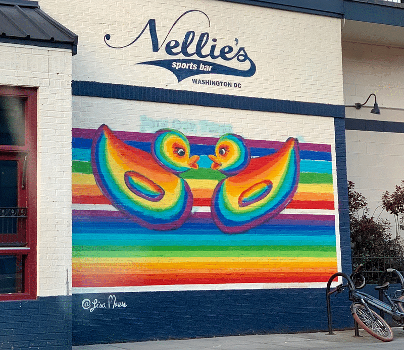 mural in Washington by artist Lisa Marie Thalhammer.