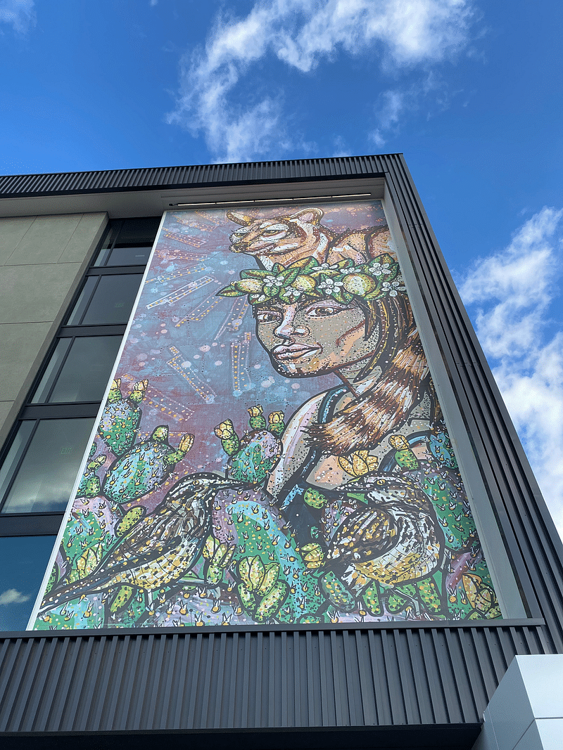 mural in Phoenix by artist unknown.