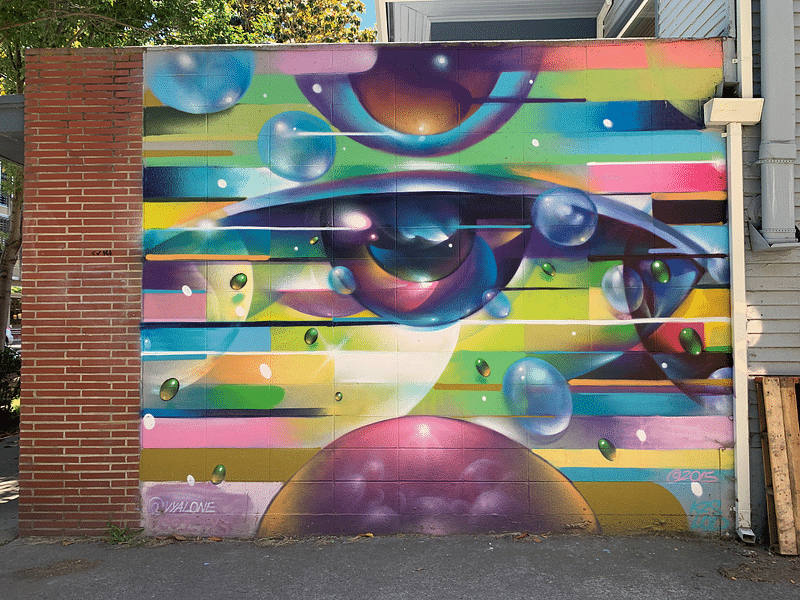 mural in Sacramento by artist Vyal Reyes.