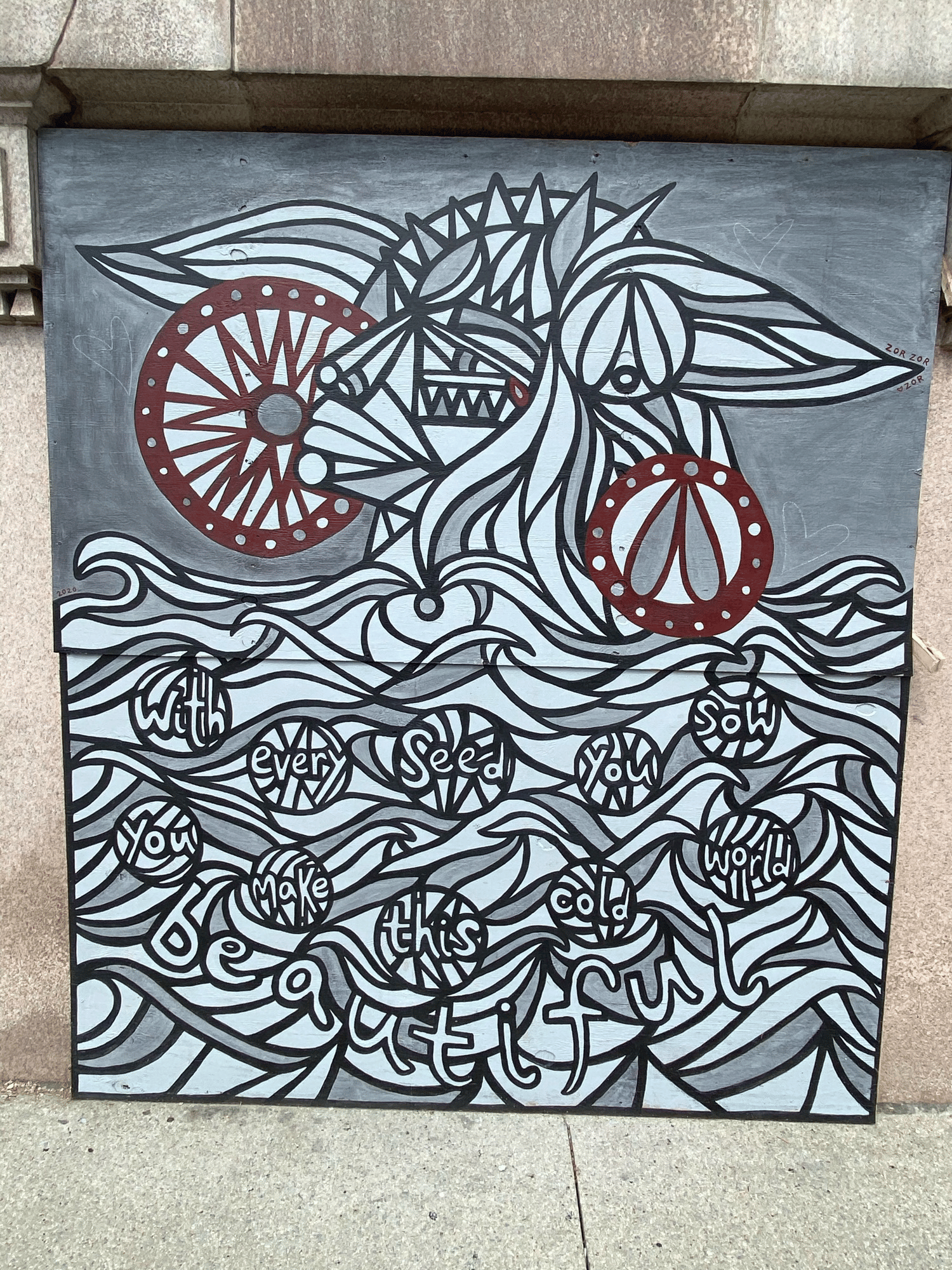 アート・デザイン・音楽 Sidewalk Stories Photo by Salvo Galano New Murals Added to the Wabash Arts Corridor - Articles