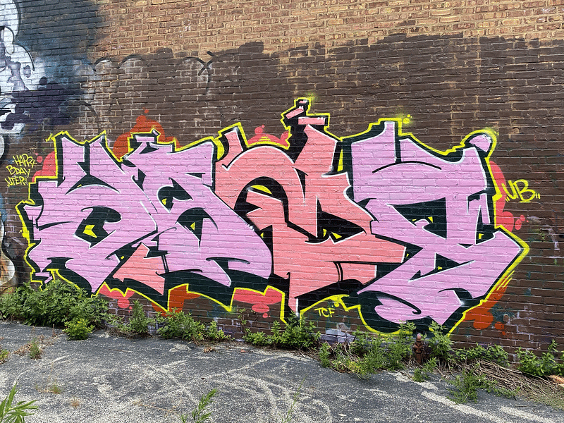 mural in Chicago by artist unknown.