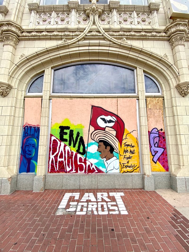 mural in Denver by artist unknown.