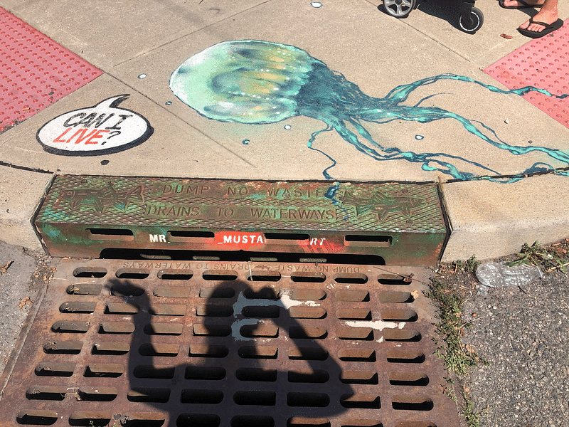 mural in Jersey City by artist Mr. Mustart.