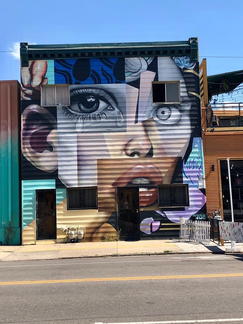 mural in Denver by artist unknown.