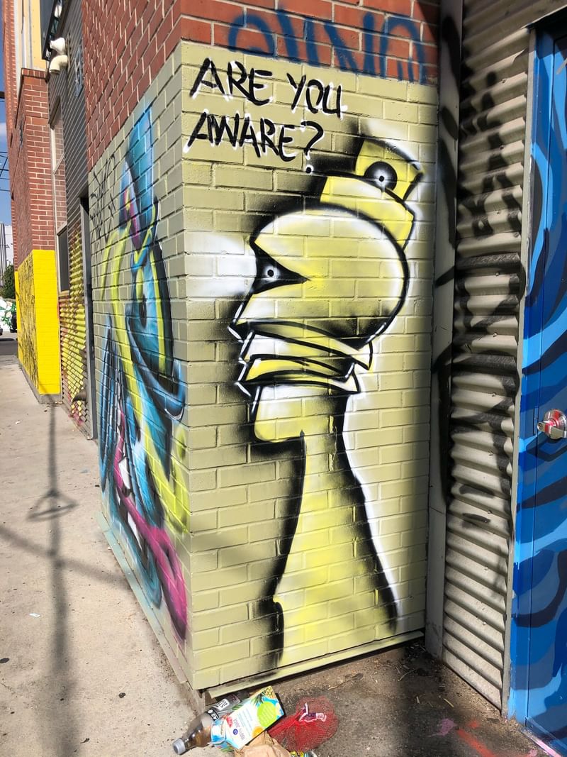 mural in Denver by artist unknown.