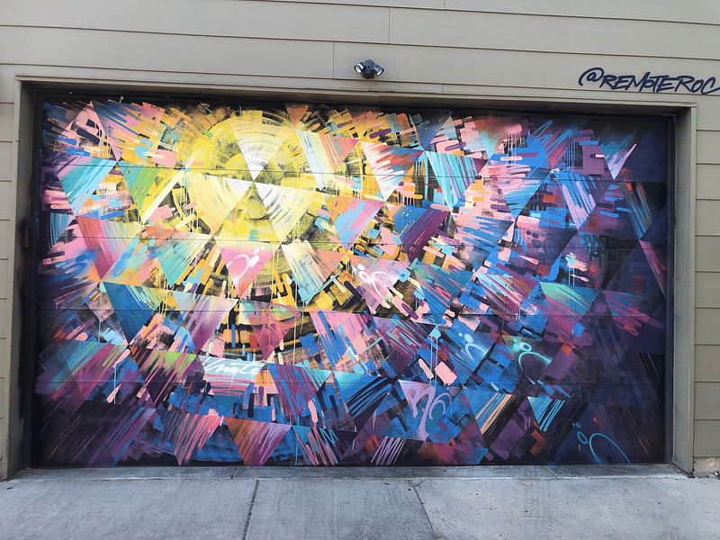 mural in Denver by artist unknown.
