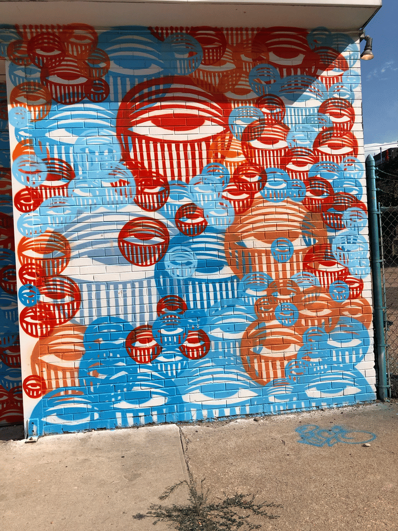 mural in Denver by artist unknown.