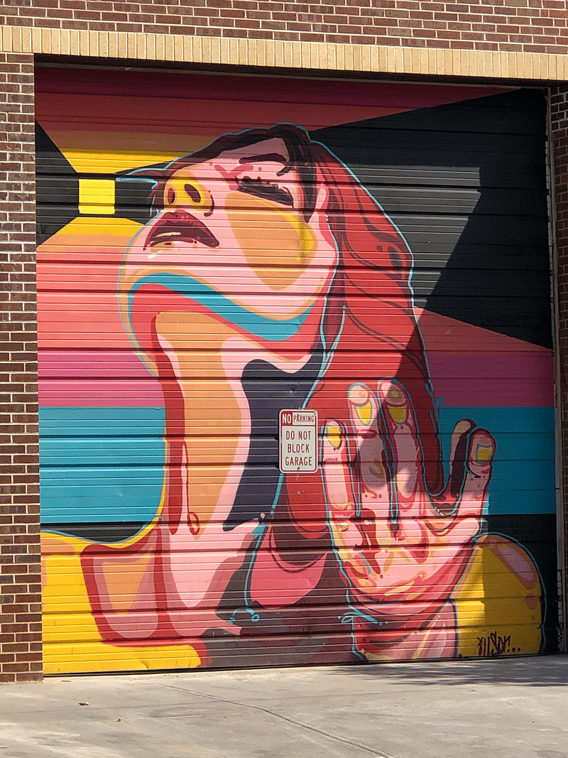 mural in Denver by artist unknown.