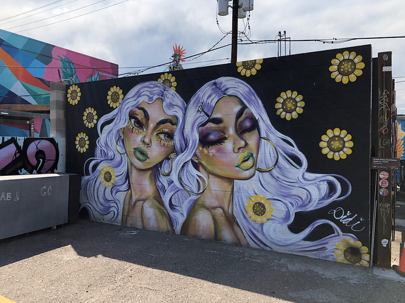 mural in Denver by artist Didi Rok.
