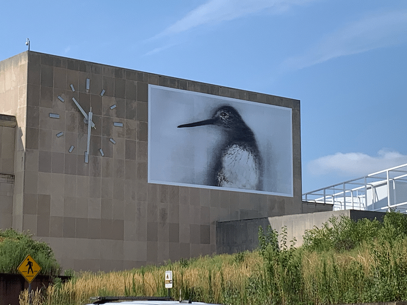 mural in Columbus by artist unknown.
