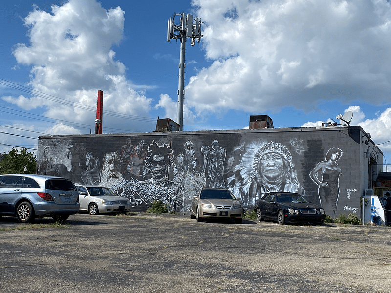 mural in Columbus by artist Ryan Orewiler.