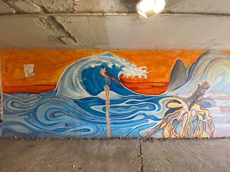 mural in Chicago by artist unknown.
