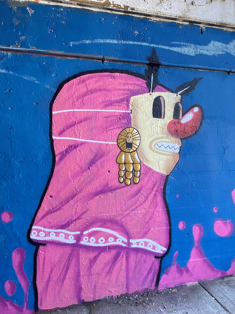 mural in Chicago by artist Lord Raya.