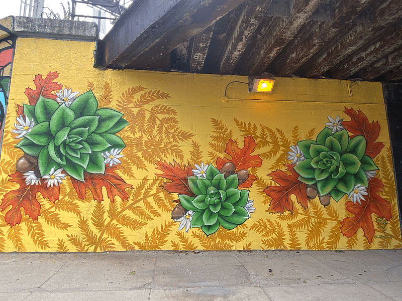 mural in Chicago by artist Lisa Gray.
