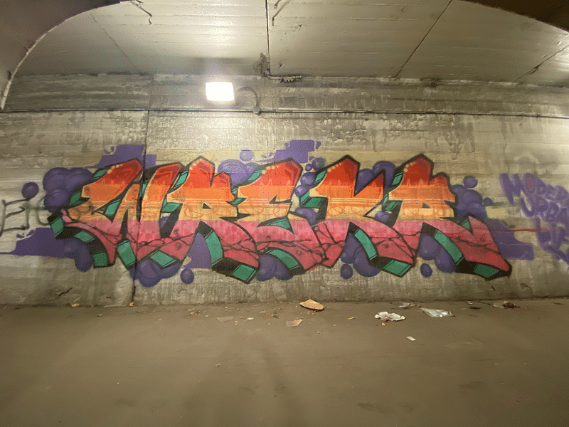 mural in Chicago by artist unknown.
