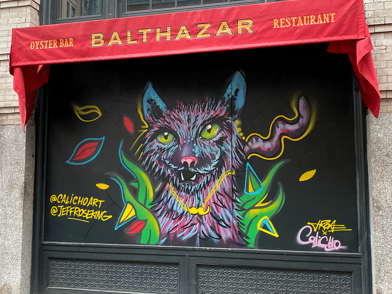 mural in New York by artist unknown.