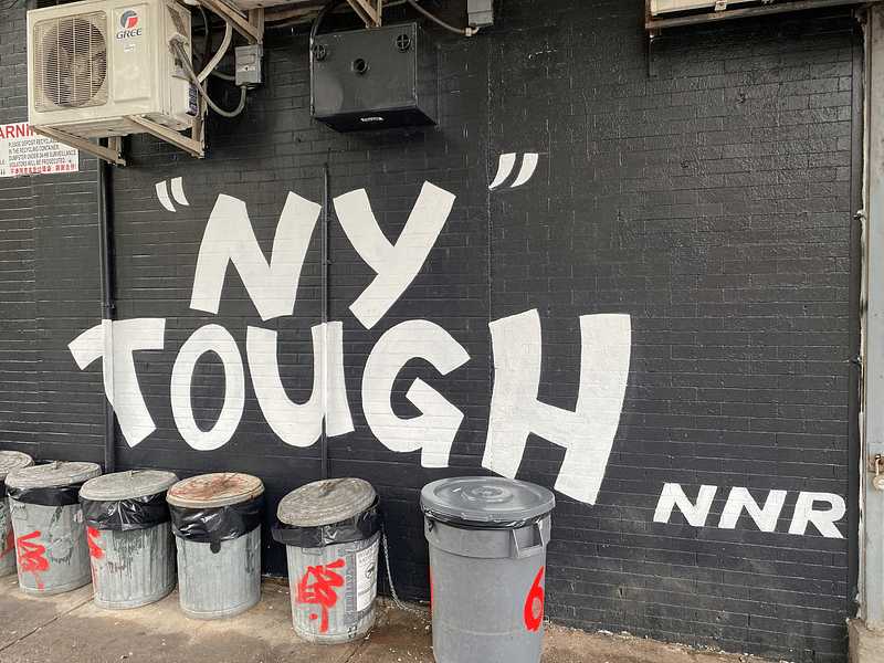 mural in New York by artist unknown.