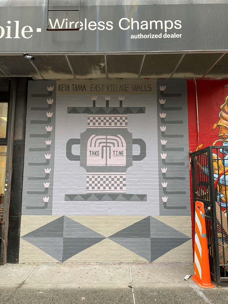 mural in New York by artist unknown.