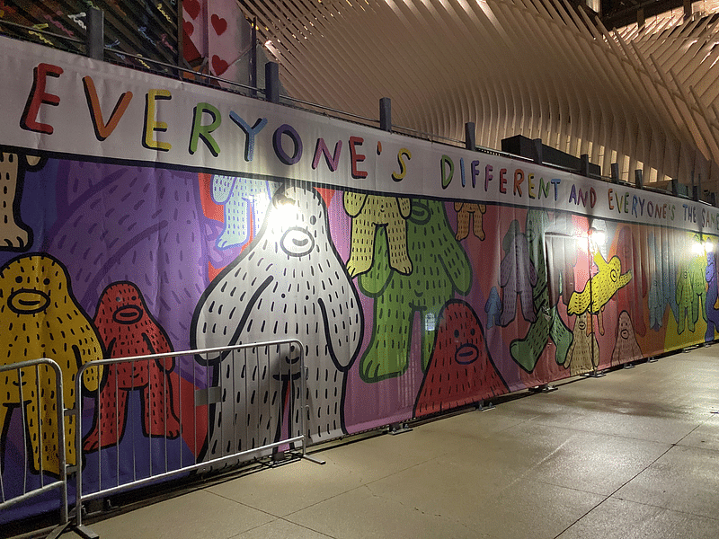 mural in New York by artist unknown.